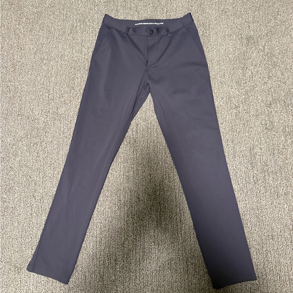 RHONE Men's Dark Gray Chinos